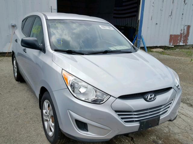 KM8JT3AB2CU436726 - 2012 HYUNDAI TUCSON GL SILVER photo 1