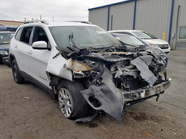 1C4PJMCS0GW111235 - 2016 JEEP CHEROKEE L WHITE photo 1