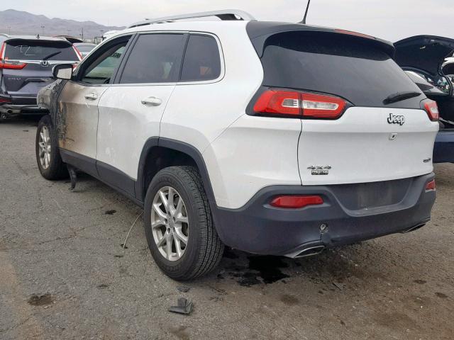 1C4PJMCS0GW111235 - 2016 JEEP CHEROKEE L WHITE photo 3