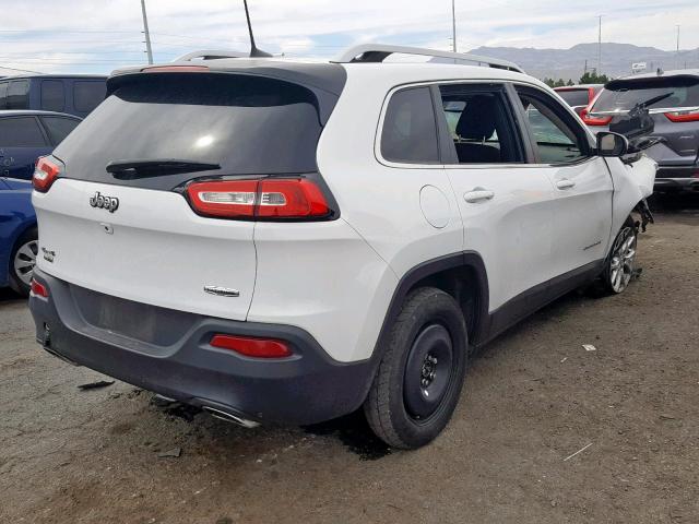 1C4PJMCS0GW111235 - 2016 JEEP CHEROKEE L WHITE photo 4