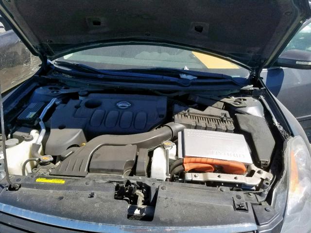 1N4CL21E09C120375 - 2009 NISSAN ALTIMA HYB GRAY photo 7