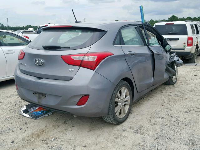 KMHD35LH1EU170189 - 2014 HYUNDAI ELANTRA GT GOLD photo 4