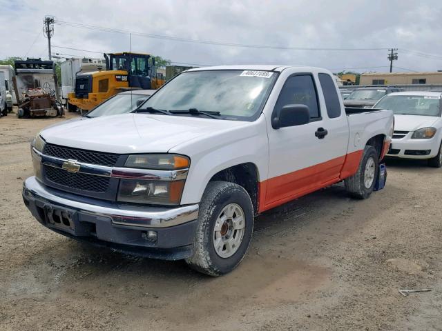 1GCCS198468270137 - 2006 CHEVROLET COLORADO WHITE photo 2