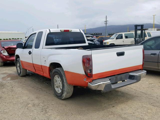 1GCCS198468270137 - 2006 CHEVROLET COLORADO WHITE photo 3