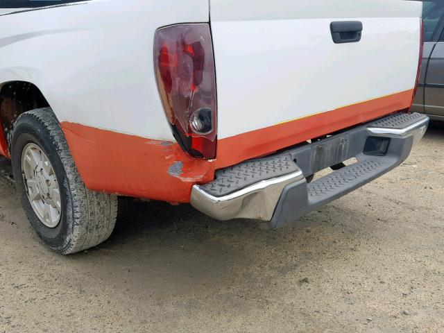 1GCCS198468270137 - 2006 CHEVROLET COLORADO WHITE photo 9