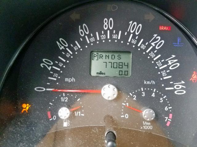 3VWCD31Y75M314771 - 2005 VOLKSWAGEN NEW BEETLE წითელი ფოტო 8