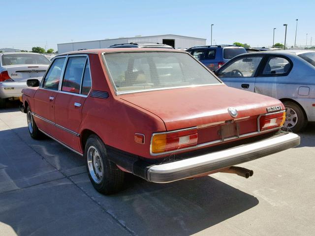 5095939 - 1978 BMW 535D RED photo 3