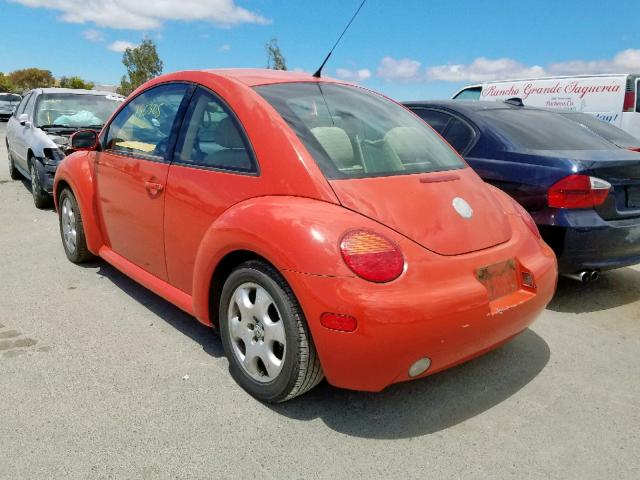 3VWCP21C93M439175 - 2003 VOLKSWAGEN NEW BEETLE Narıncı foto 3