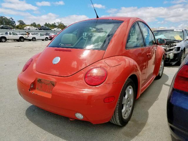3VWCP21C93M439175 - 2003 VOLKSWAGEN NEW BEETLE Narıncı foto 4