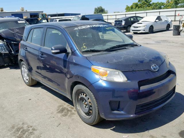 JTKKU104X8J003203 - 2008 TOYOTA SCION XD BLUE photo 1