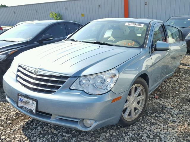 1C3LC56V89N562169 - 2009 CHRYSLER SEBRING TO BLUE photo 2