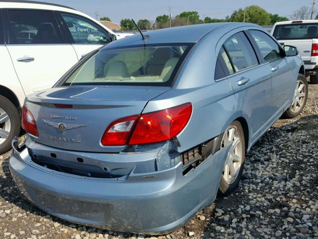 1C3LC56V89N562169 - 2009 CHRYSLER SEBRING TO BLUE photo 4