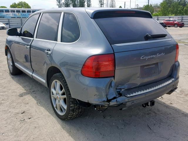 WP1AC29P14LA93640 - 2004 PORSCHE CAYENNE TU GRAY photo 3