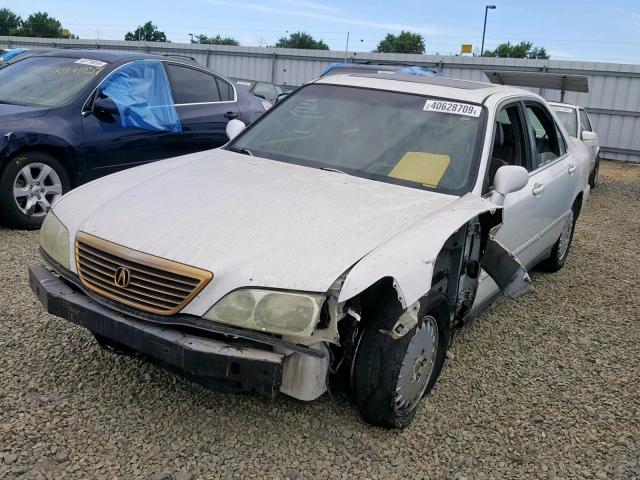 JH4KA9664TC011154 - 1996 ACURA 3.5RL WHITE photo 2