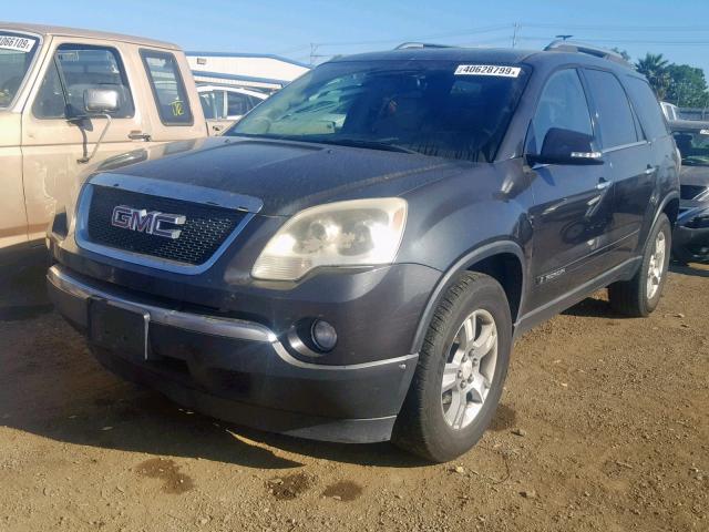 1GKER23737J103163 - 2007 GMC ACADIA CHARCOAL photo 2