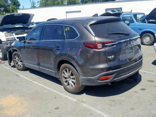 JM3TCBCY6G0100722 - 2016 MAZDA CX-9 TOURI GRAY photo 3