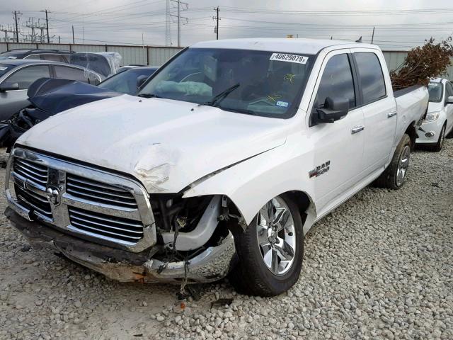 1C6RR6LT6GS182461 - 2016 RAM 1500 SLT WHITE photo 2