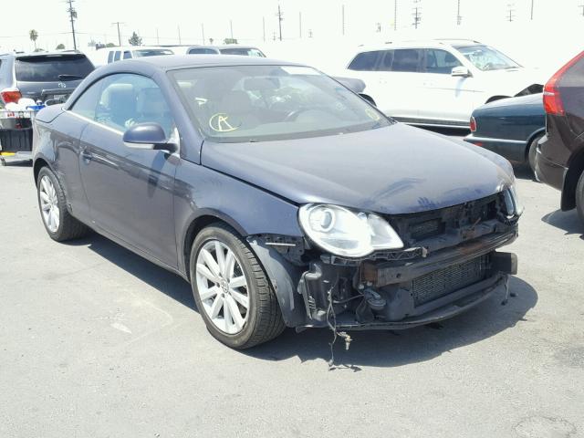 WVWBA71F17V032194 - 2007 VOLKSWAGEN EOS 2.0T BLUE photo 1