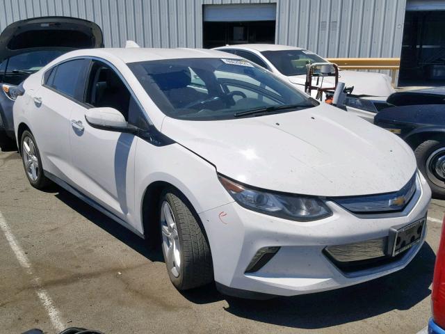 1G1RC6S51HU192018 - 2017 CHEVROLET VOLT LT WHITE photo 1