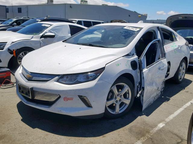 1G1RC6S51HU192018 - 2017 CHEVROLET VOLT LT WHITE photo 2