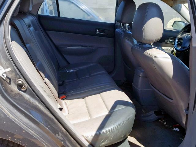 1YVFP82D645N86999 - 2004 MAZDA 6 S GRAY photo 6