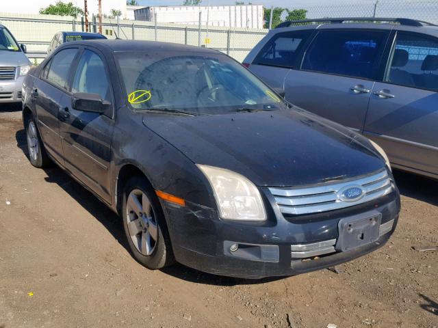 3FAHP07Z28R147215 - 2008 FORD FUSION SE BLACK photo 1