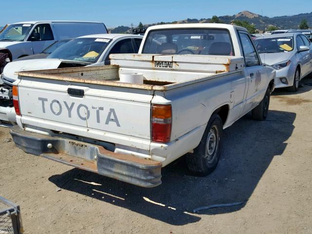 JT4RN50R0H0273004 - 1987 TOYOTA PICKUP 1/2 WHITE photo 4