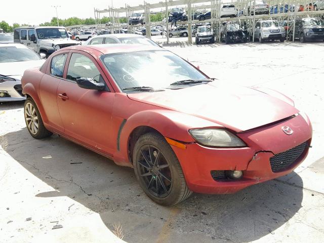 JM1FE173840107708 - 2004 MAZDA RX8 RED photo 1