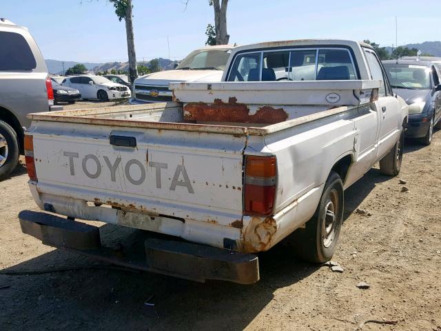 JT4RN55DXG0185525 - 1986 TOYOTA PICKUP 1/2 WHITE photo 4