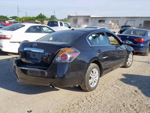 1N4AL2APXCN561676 - 2012 NISSAN ALTIMA BAS BLACK photo 4