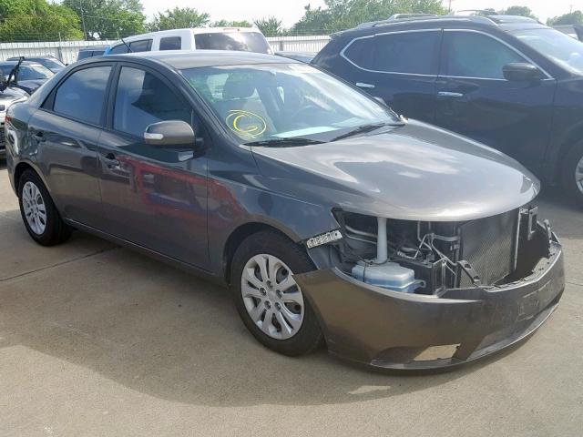 KNAFU4A24A5865478 - 2010 KIA FORTE EX GRAY photo 1