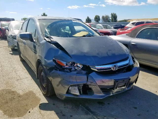 JHMZE2H35ES000878 - 2014 HONDA INSIGHT GRAY photo 1