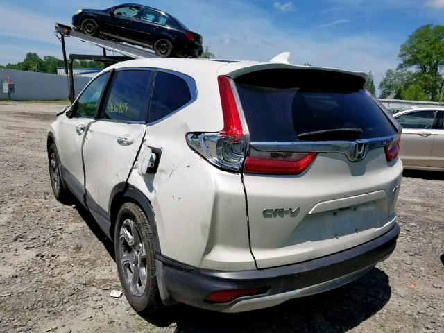 2HKRW2H89HH618167 - 2017 HONDA CR-V EXL WHITE photo 3