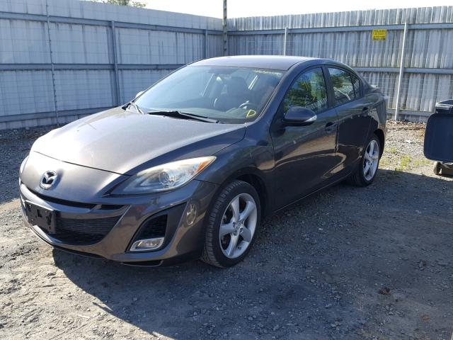 JM1BL1S59A1176071 - 2010 MAZDA 3 S GRAY photo 2