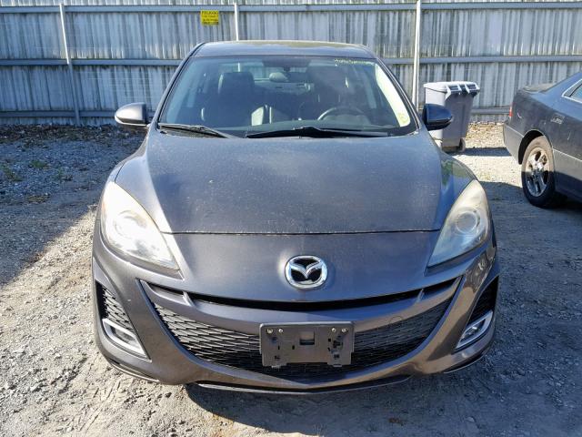 JM1BL1S59A1176071 - 2010 MAZDA 3 S GRAY photo 9