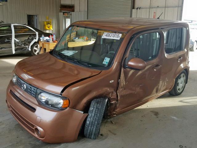 JN8AZ2KR0CT252727 - 2012 NISSAN CUBE BASE BROWN photo 2