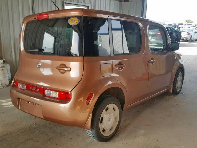 JN8AZ2KR0CT252727 - 2012 NISSAN CUBE BASE BROWN photo 4