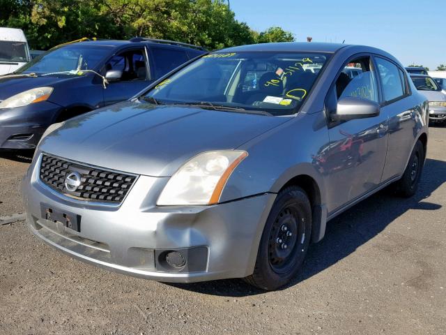 3N1AB61E97L627677 - 2007 NISSAN SENTRA 2.0 GRAY photo 2