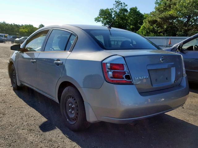 3N1AB61E97L627677 - 2007 NISSAN SENTRA 2.0 GRAY photo 3