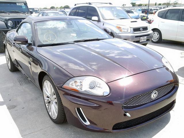 SAJWA4GBXBLB40388 - 2011 JAGUAR XK MAROON photo 1