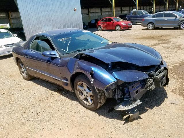 2G2FS22K812130692 - 2001 PONTIAC FIREBIRD BLUE photo 1