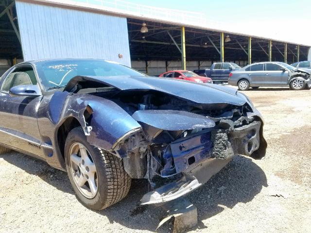 2G2FS22K812130692 - 2001 PONTIAC FIREBIRD BLUE photo 9