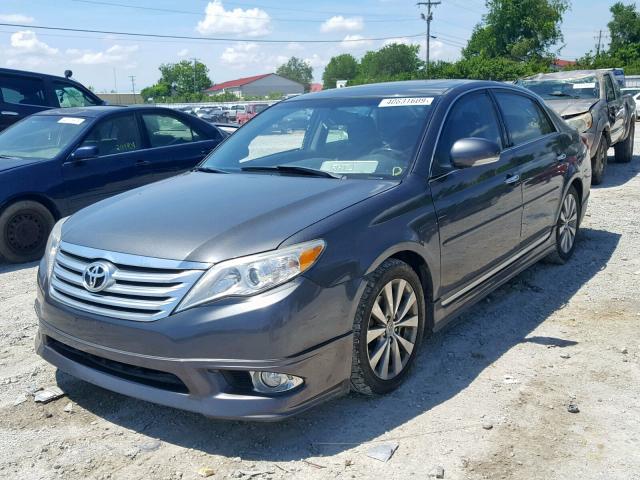 4T1BK3DB7BU413704 - 2011 TOYOTA AVALON BAS CHARCOAL photo 2