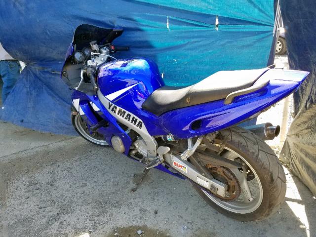 JYA5AHE06VA000768 - 1997 YAMAHA YZF600 R BLUE photo 3