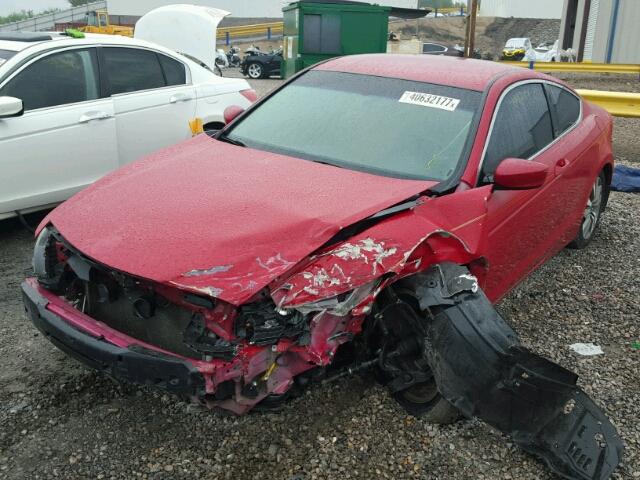 1HGCS1B38BA016191 - 2011 HONDA ACCORD LX- RED photo 2