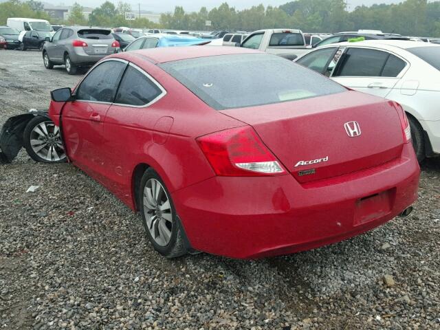 1HGCS1B38BA016191 - 2011 HONDA ACCORD LX- RED photo 3