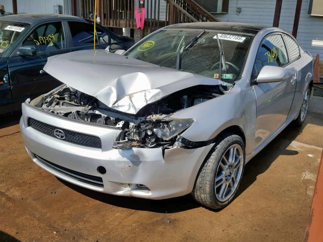 JTKDE167990286997 - 2009 TOYOTA SCION TC ვერცხლისფერი ფოტო 2