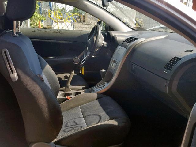 JTKDE167990286997 - 2009 TOYOTA SCION TC ვერცხლისფერი ფოტო 5