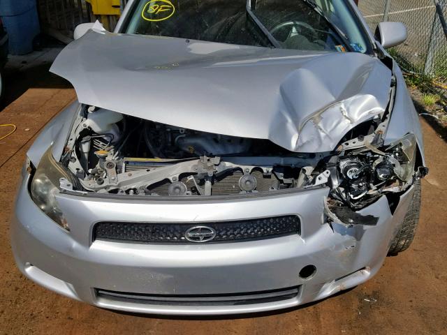 JTKDE167990286997 - 2009 TOYOTA SCION TC ვერცხლისფერი ფოტო 9