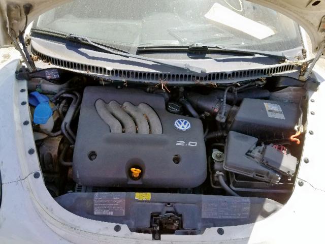 3VWBB61C2WM039688 - 1998 VOLKSWAGEN NEW BEETLE თეთრი ფოტო 7